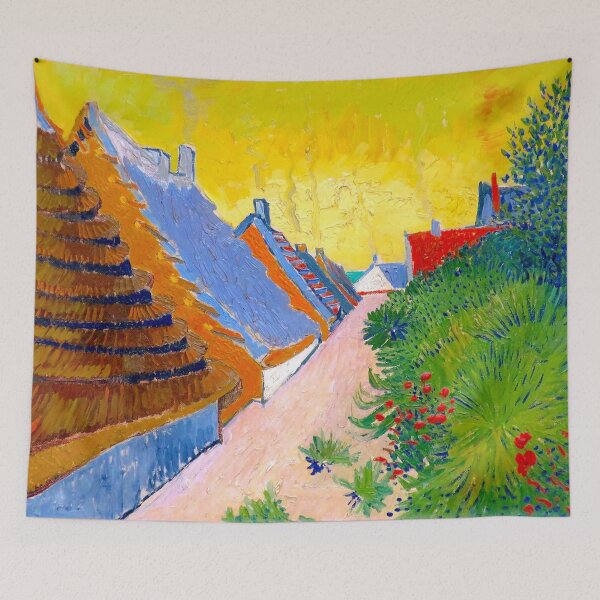 Item preview, Street in Saintes Maries - Vincent van Gogh designed and sold by SimpleJoyStyle.