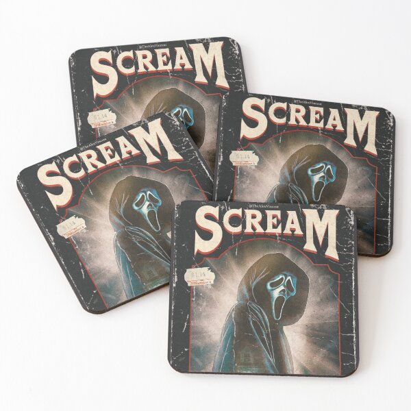 Item preview, Vintage Scream Poster Print designed and sold by CrackBabyIsland.
