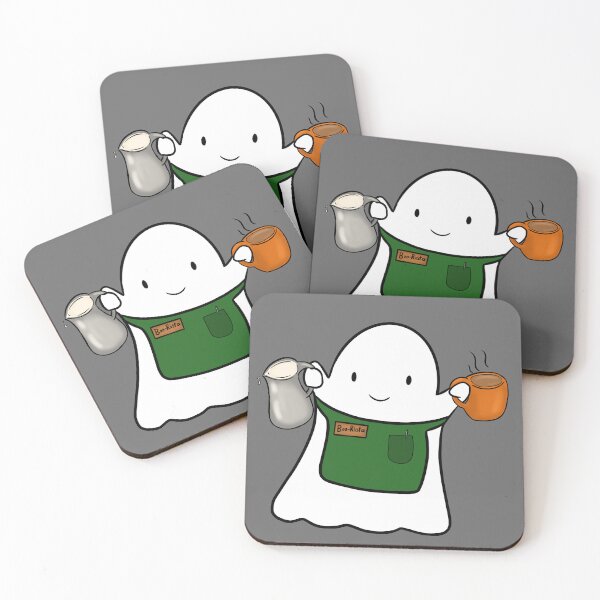 Item preview, Boorista (Ghost Barista) designed and sold by Toshi and Co..
