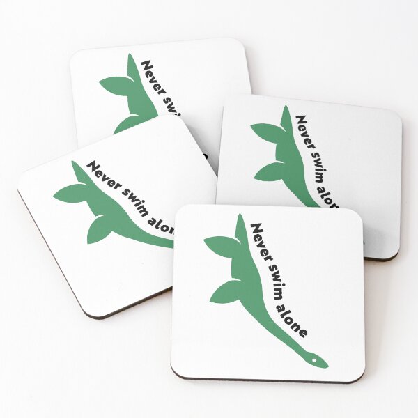 Item preview, Pend Oreille Paddler (Labeled) - Never Swim Alone designed and sold by kind-fish.