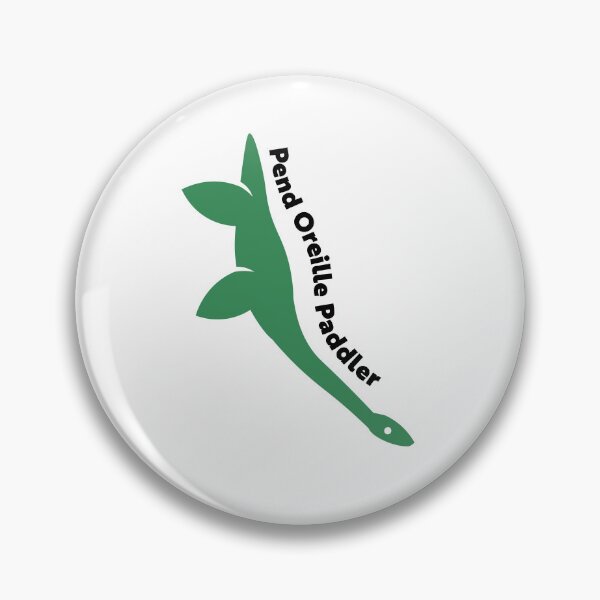 Item preview, Pend Oreille Paddler (labeled) Swimming Down designed and sold by kind-fish.