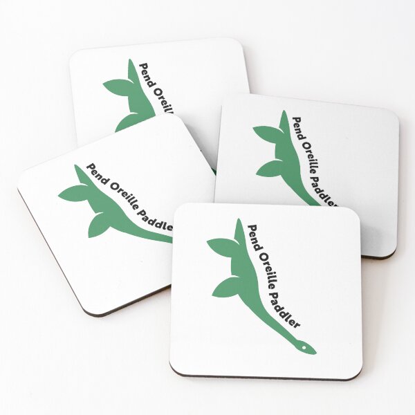 Item preview, Pend Oreille Paddler (labeled) Swimming Down designed and sold by kind-fish.