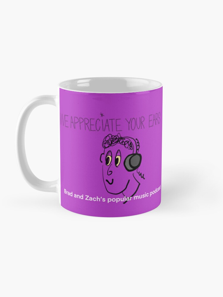 Coffee Mug, We Appreciate Your Ears Podcast - “Headphone Guy” collectable. designed and sold by Your-Ears