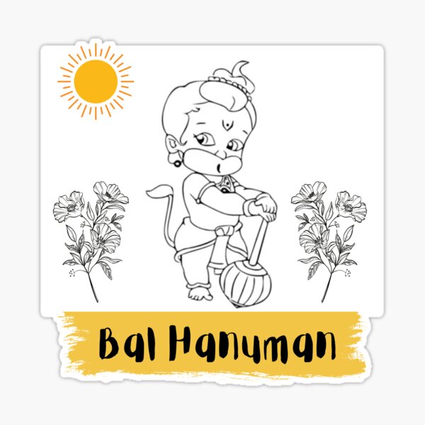 Hanuman Jayanti Coloring Pages - Kids Portal For Parents