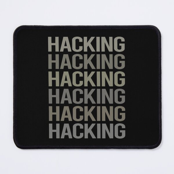 Item preview, Gray Text Art Hacking Hack Hacker designed and sold by StoreCalamity.
