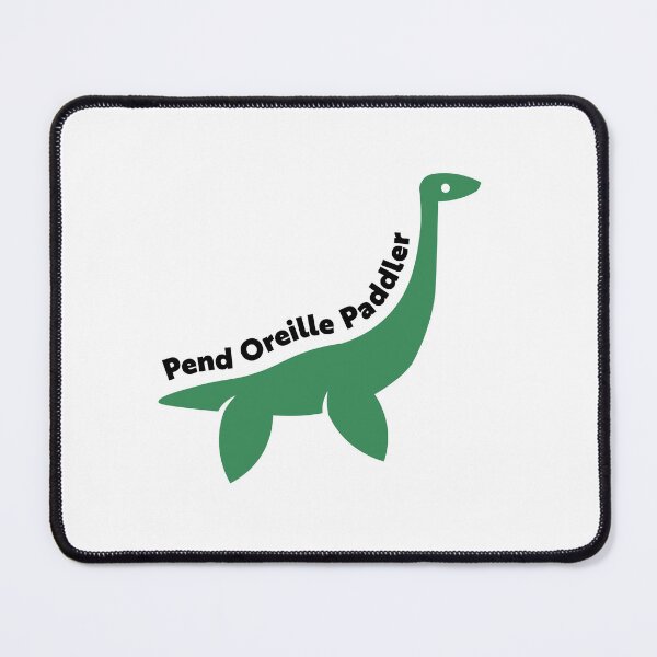 Item preview, Pend Oreille Paddler (labeled) squiggly designed and sold by kind-fish.