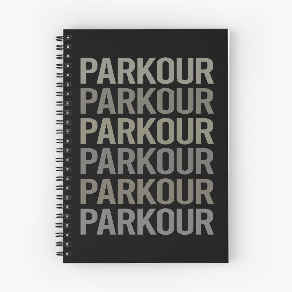 Item preview, Gray Text Art Parkour designed and sold by StoreCalamity.