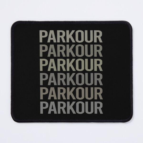 Item preview, Gray Text Art Parkour designed and sold by StoreCalamity.