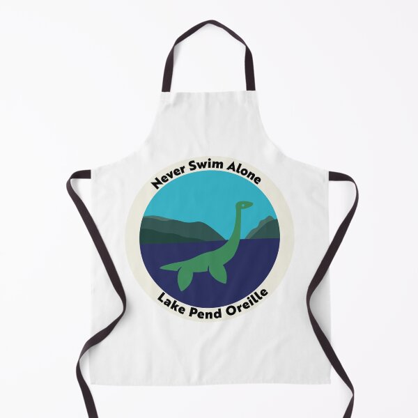 Item preview, Pend Oreille Paddler in Lake (Never Swim Alone) designed and sold by kind-fish.