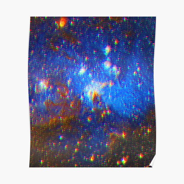 Trippy Starscape Poster