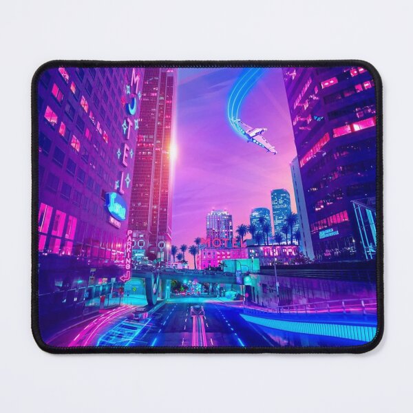 Item preview, Colourful Pastel Cyberpunk City designed and sold by lifestylein.