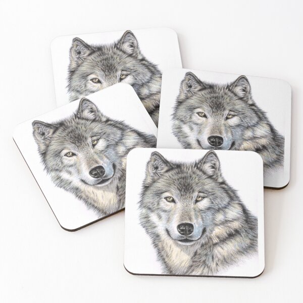 Item preview, The Wolf - Der Wolf designed and sold by Arts & Dogs.