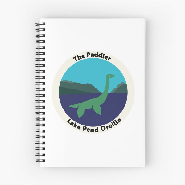 Item preview, The Paddler - Lake Pend Oreille designed and sold by kind-fish.
