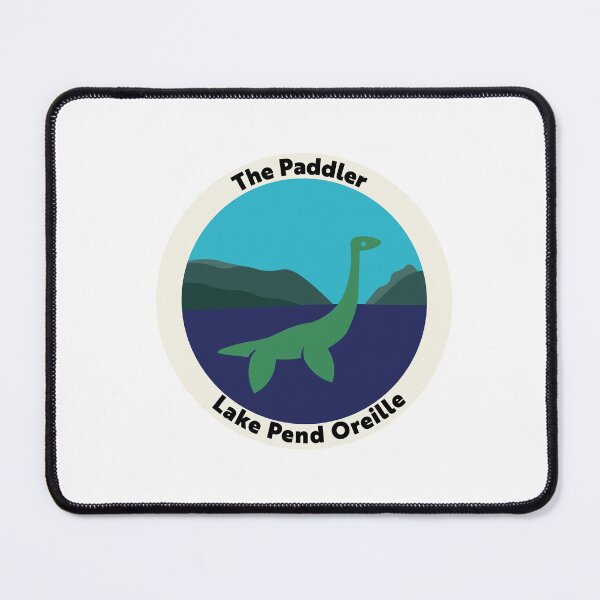 Item preview, The Paddler - Lake Pend Oreille designed and sold by kind-fish.