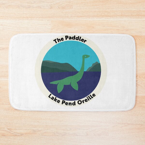 Item preview, The Paddler - Lake Pend Oreille designed and sold by kind-fish.