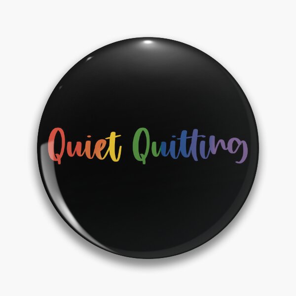 Item preview, Trending Quiet Quitting Colorful Print Design designed and sold by VieGalleryy.