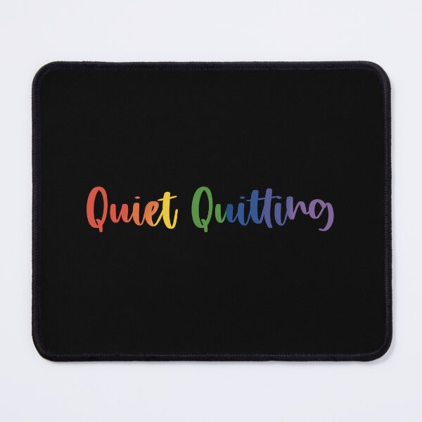 Item preview, Trending Quiet Quitting Colorful Print Design designed and sold by VieGalleryy.
