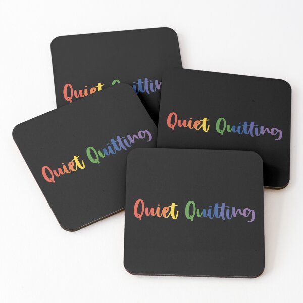 Item preview, Trending Quiet Quitting Colorful Print Design designed and sold by VieGalleryy.