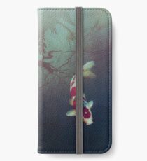 Teich der Reflexion iPhone Flip-Case/Hülle/Klebefolie
