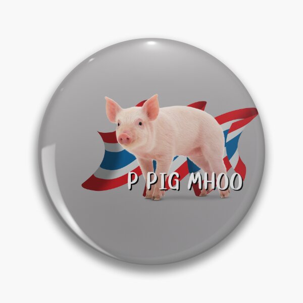 Item preview, P pig mhoo, english alphabet to thai translation  designed and sold by pookamon14.