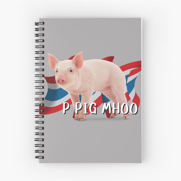 Item preview, P pig mhoo, english alphabet to thai translation  designed and sold by pookamon14.