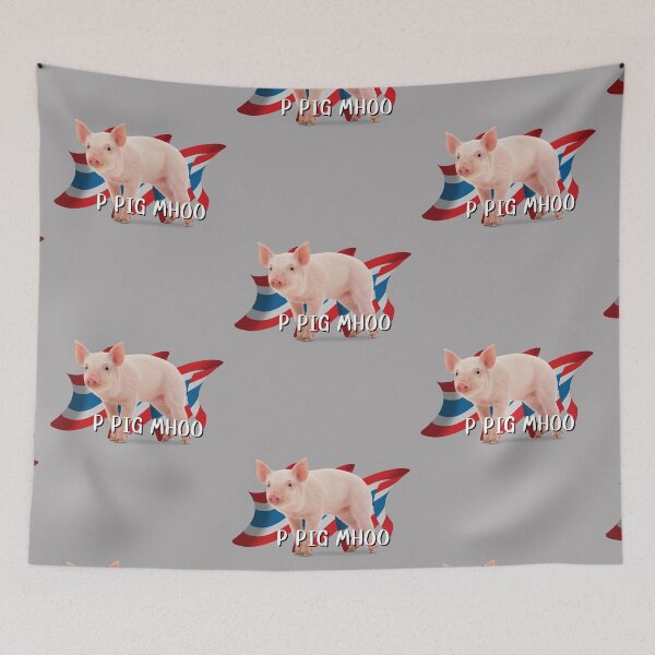 Item preview, P pig mhoo, english alphabet to thai translation  designed and sold by pookamon14.