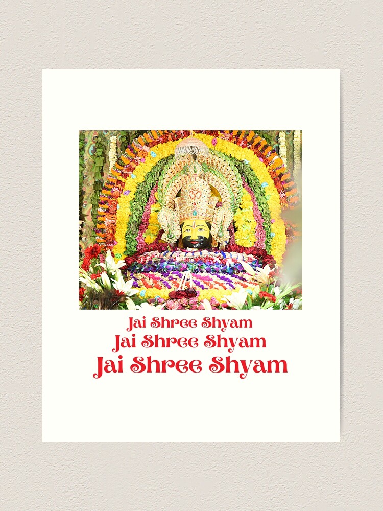 Buy Jai Shree Shyam Spiral Notebook A5 Size - Epheriwala