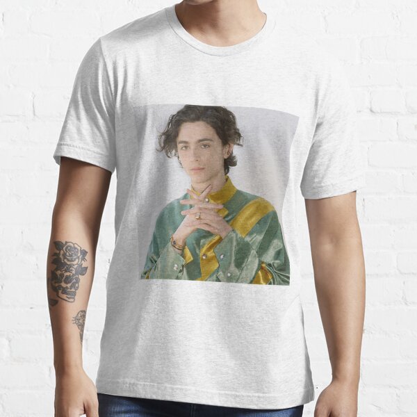 Timothee Chalamet Editorial  Essential T-Shirt for Sale by