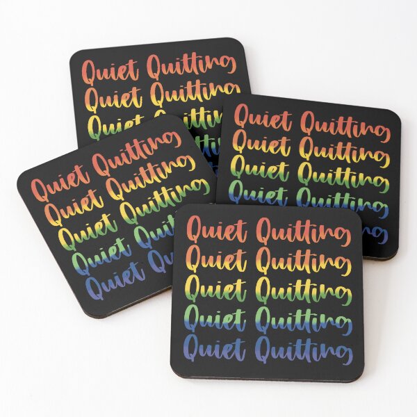 Item preview, Trending 5x Quiet Quitting Colorful Print Design designed and sold by VieGalleryy.
