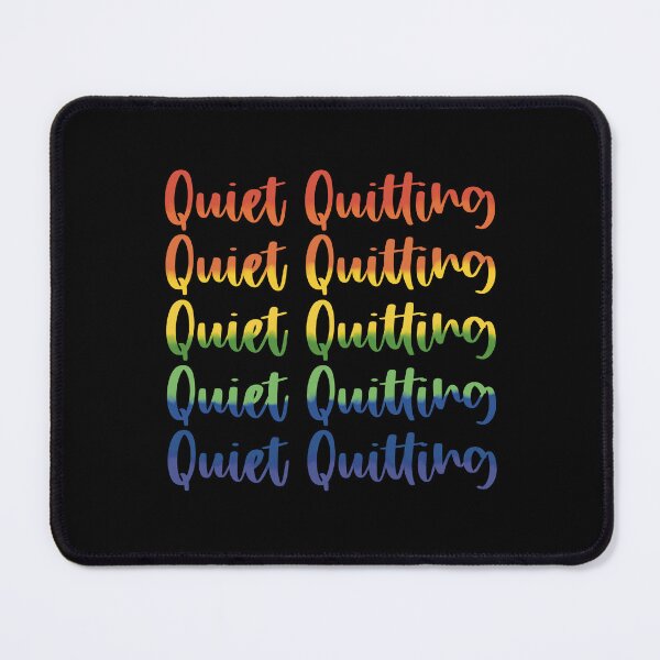 Item preview, Trending 5x Quiet Quitting Colorful Print Design designed and sold by VieGalleryy.