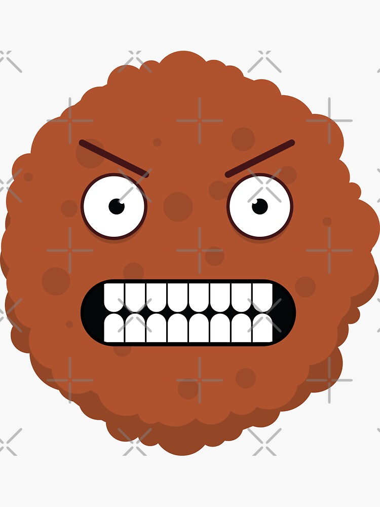 "Spicy Meatball" Sticker for Sale by cleveraesthetic Redbubble