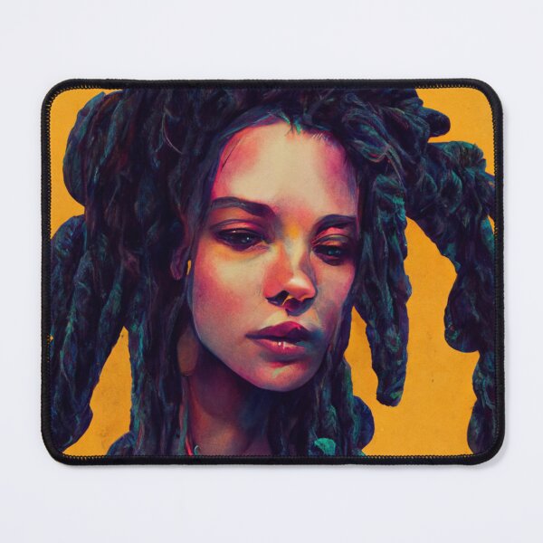 Item preview, Reggae Dreadlocks Loc'd Queen Art designed and sold by LocFestNYC.