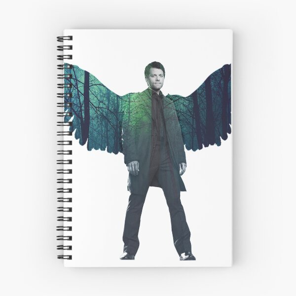 Item preview, Winged Castiel designed and sold by Dacdacgirl.