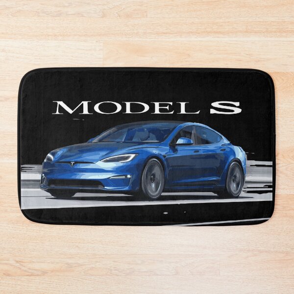 Item preview, blue performance plaid dad electric s model sports car USA automobile  designed and sold by cowtownCOWBOY.