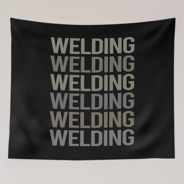 Item preview, Gray Text Art Welding Weld Welder designed and sold by StoreCalamity.