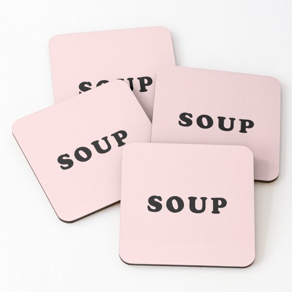 Item preview, Soup typography funny designed and sold by Freshfroot.