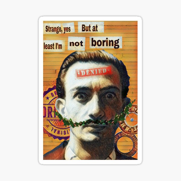 Dali Style Sticker