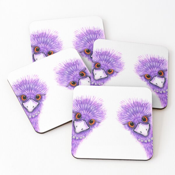 Item preview, Quirky Emu Twins designed and sold by Linda Callaghan.