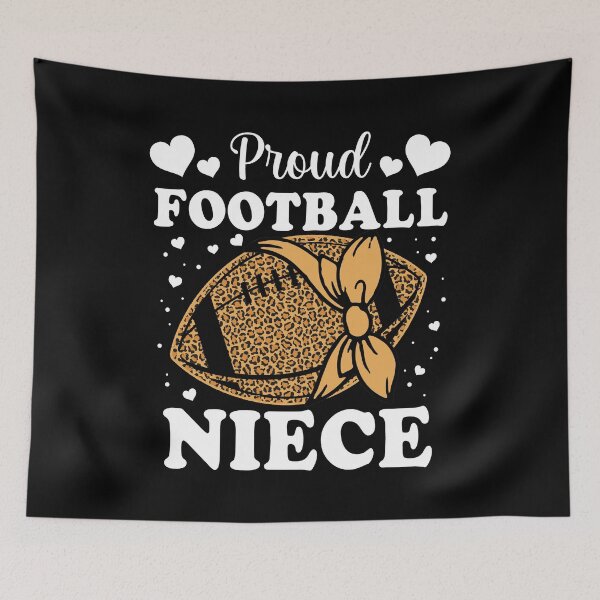 Item preview, Proud Football Niece funny cute player lover trendy designed and sold by beckadamr.