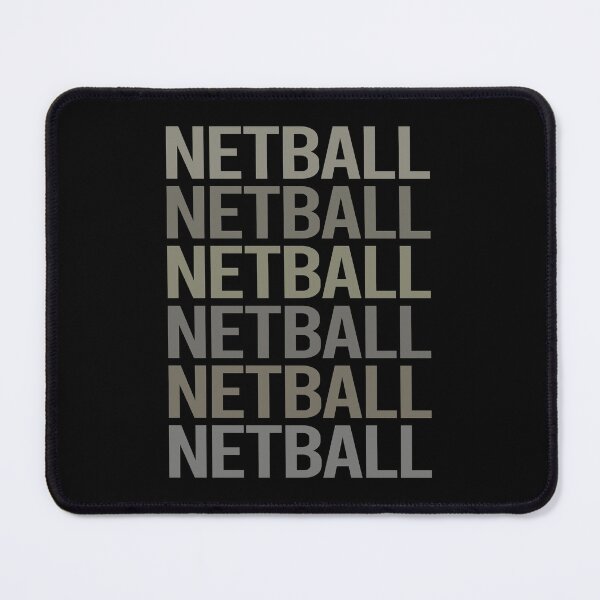 Item preview, Gray Text Art Netball designed and sold by StoreCalamity.