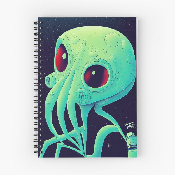 Item preview, Alien in Color graffiti with sandstone finish designed and sold by mrlongfield.