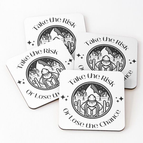 Item preview, Take the Risk or Lose the Chance Backpacking Adventurer  designed and sold by ryliejung510.