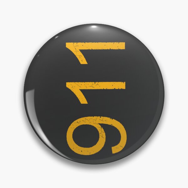 Item preview, Marking of parking spaces 911 -yellow numbers on asphalt designed and sold by marielhvc.