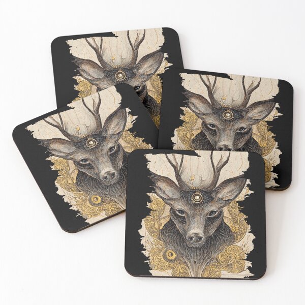 Item preview, Animals from the forest_deer designed and sold by Art-I-S.