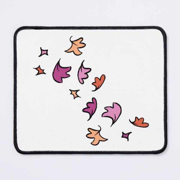 Item preview, Heartstopper Leaves Lesbian Flag designed and sold by hufflegroot.