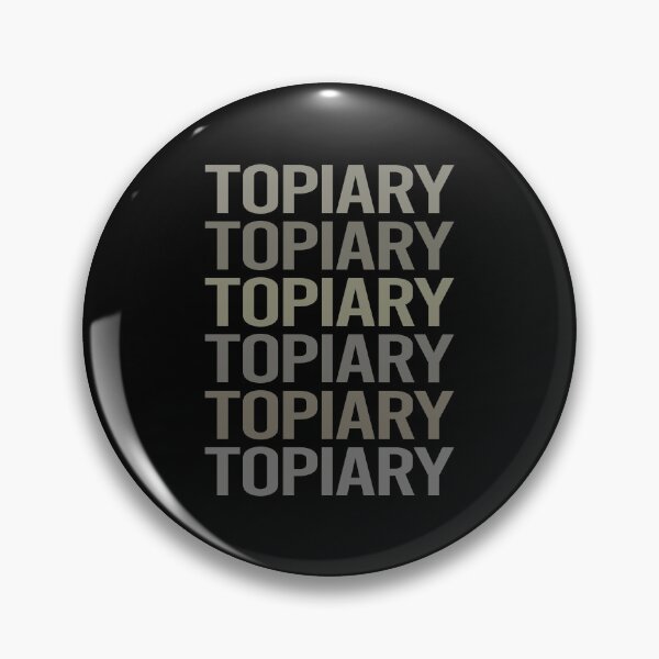 Item preview, Gray Text Art Topiary designed and sold by StoreCalamity.