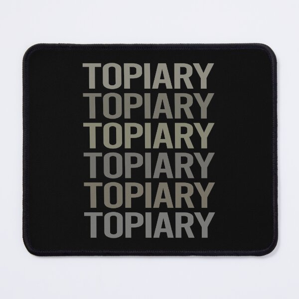 Item preview, Gray Text Art Topiary designed and sold by StoreCalamity.