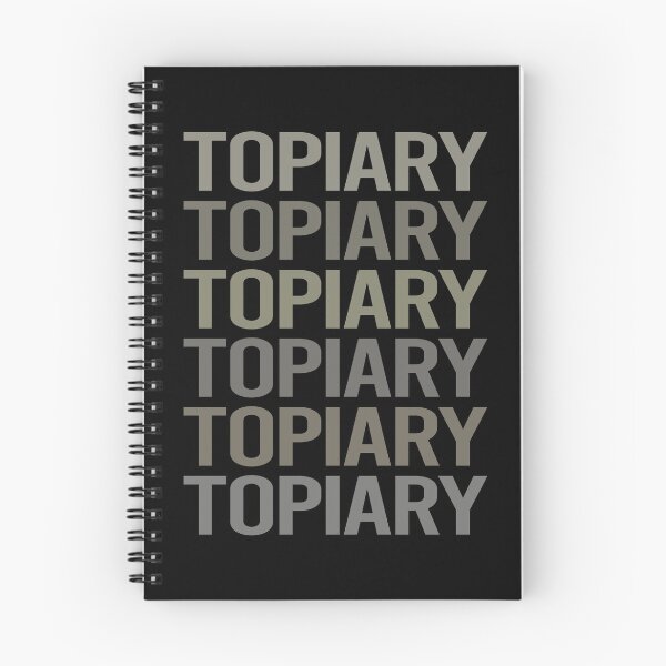 Item preview, Gray Text Art Topiary designed and sold by StoreCalamity.