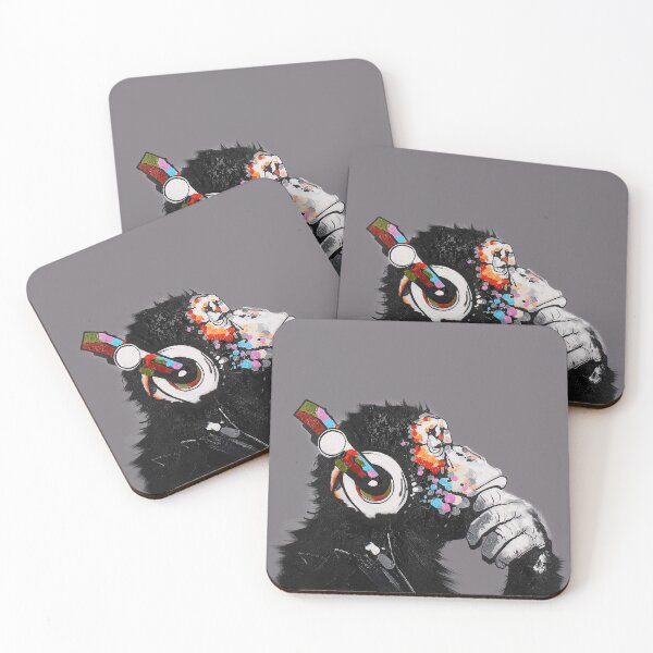 Item preview, Thinker Chimp designed and sold by WE-ARE-BANKSY.
