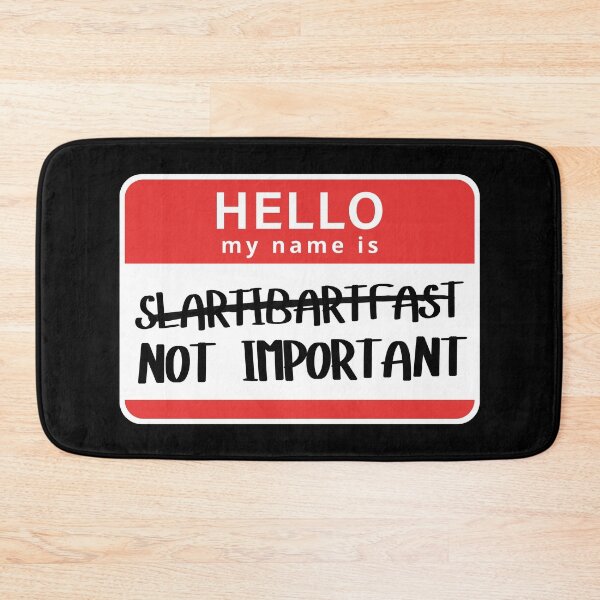 Item preview, HHGTTG - Hello My Name is Slartibartfast designed and sold by humnoo.